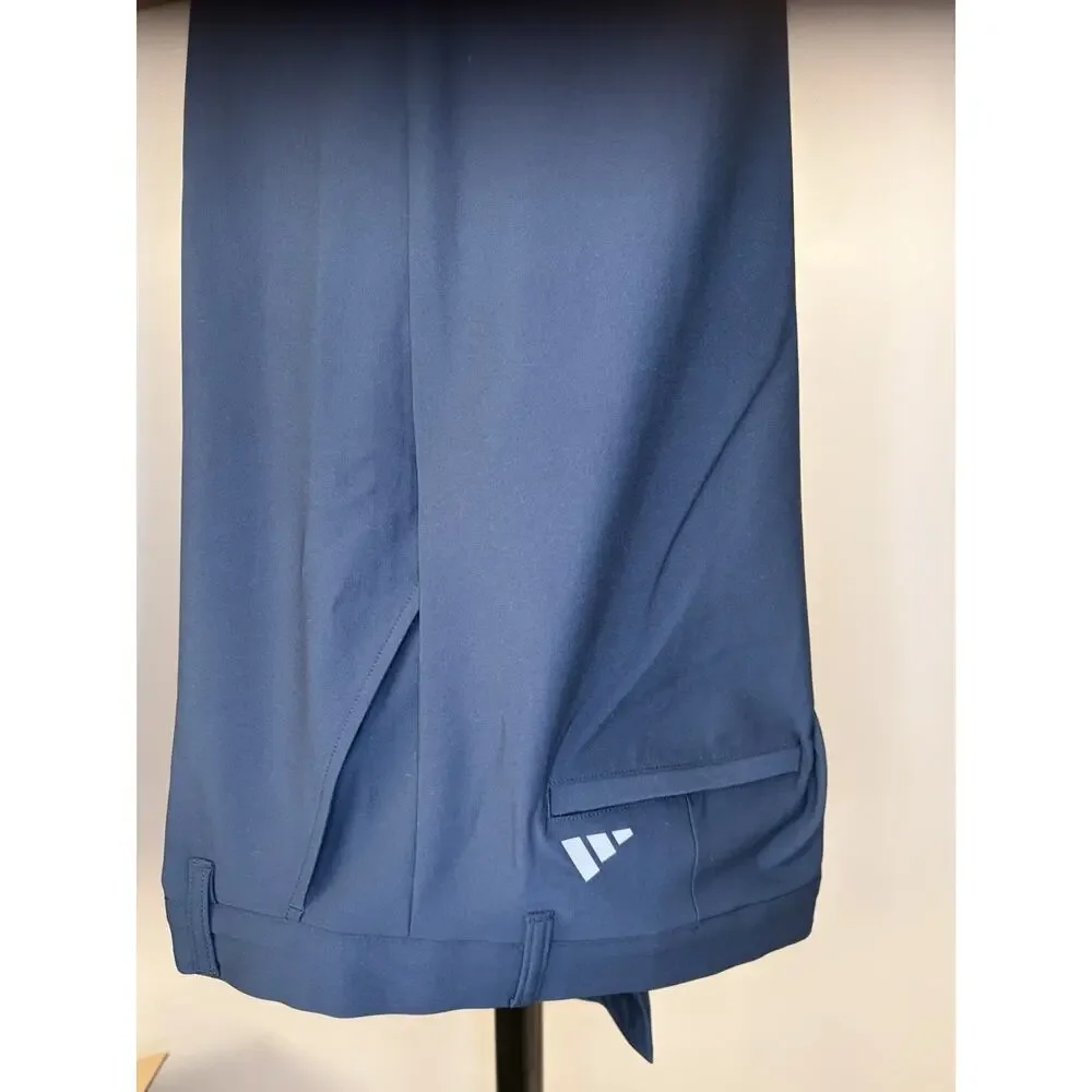 Adidas Golf Pants Men 32” X 32” Crew Navy 4 Pockets Stretch